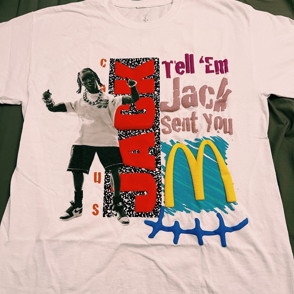 Travis Scott X McDonald’s jack smile